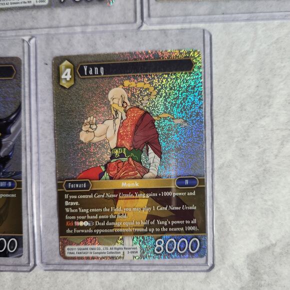 Final Fantasy TCG Foils Lot Of 7 Common, Rare, And Hero 2007-2011 VG+ - Picture 6 of 9